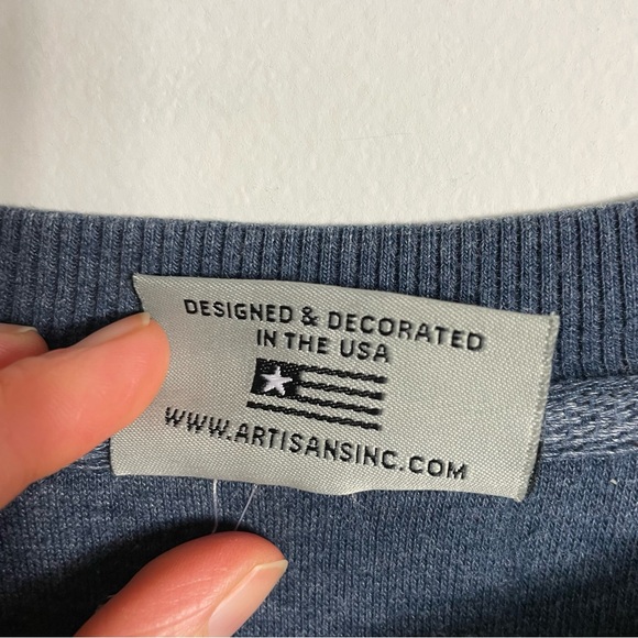 Tahquamenon Falls Michigan Crew Neck Sweater - Picture 7 of 10